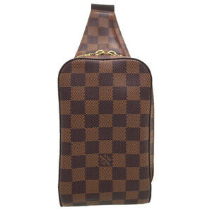Louis Vuitton Damier Ebene Geronimos Body Crossbody Bag Brown
